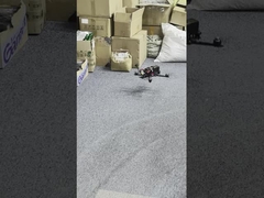 Schwarze 7 Zoll FPV Drohne mit 45 Minuten Flugzeit und 5.8G 1.2G 1.3g 4.9G 2W 3W 5W VTX Rc Drohne